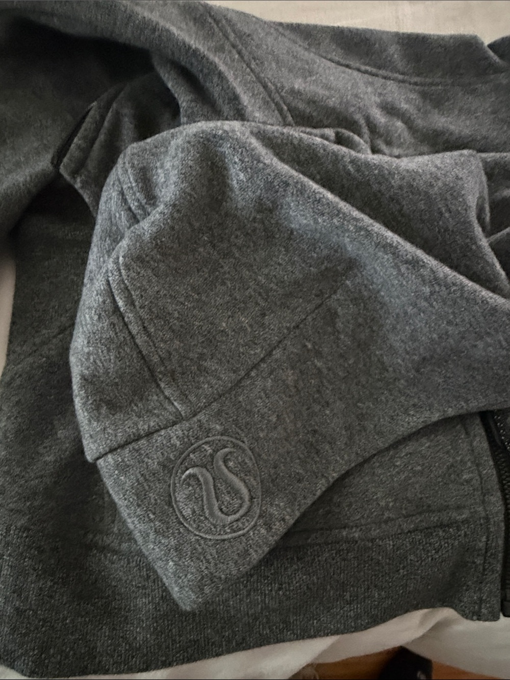 lululemon athletica Dark Gray Full-Zip Hoodie - Picture 3 of 3